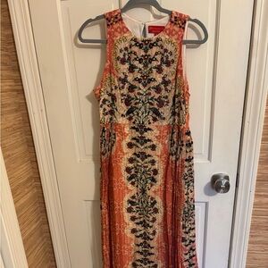Bhanuni by jvoti Anthropologie Floral Sleeveless Maxi Dress